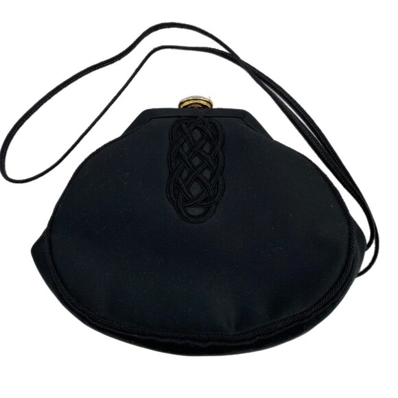 Anne Klein Black Synthetic Crossbody Bag | Regular Size - Picture 1 of 6